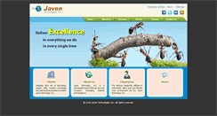 Desktop Screenshot of javentechnologies.com